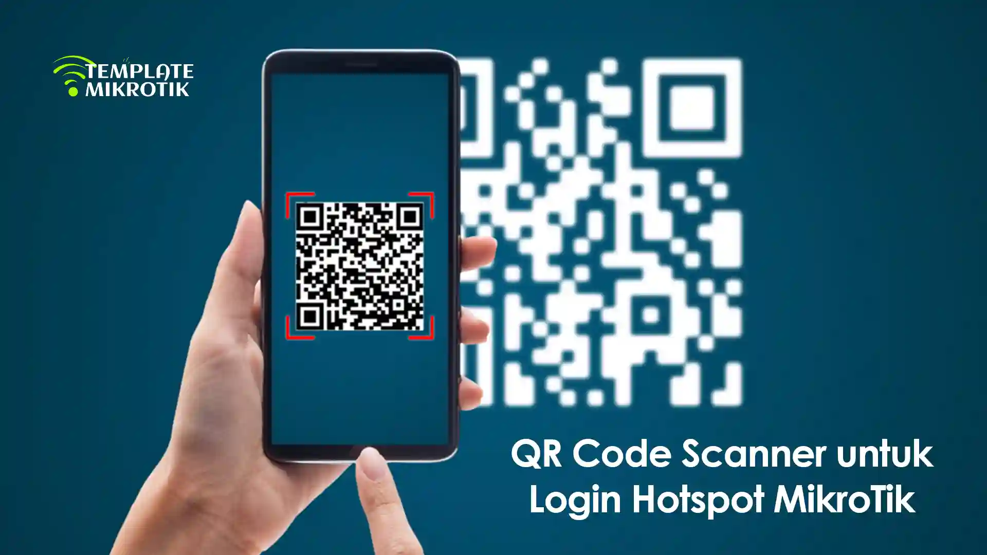 QR Code Scanner untuk Login Hotspot MikroTik